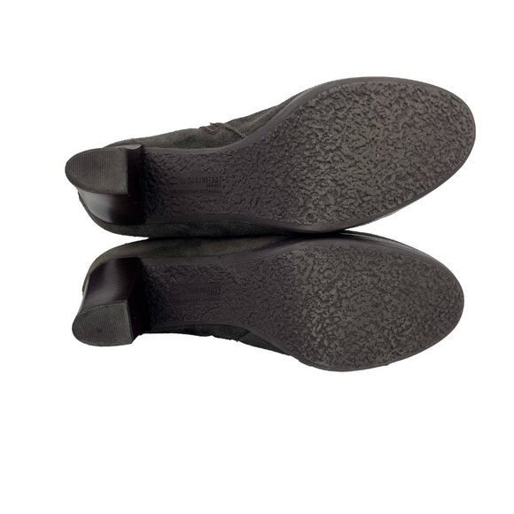 LA CANADIENNE Suede High Heel Boots Size 8M - Picture 7 of 11